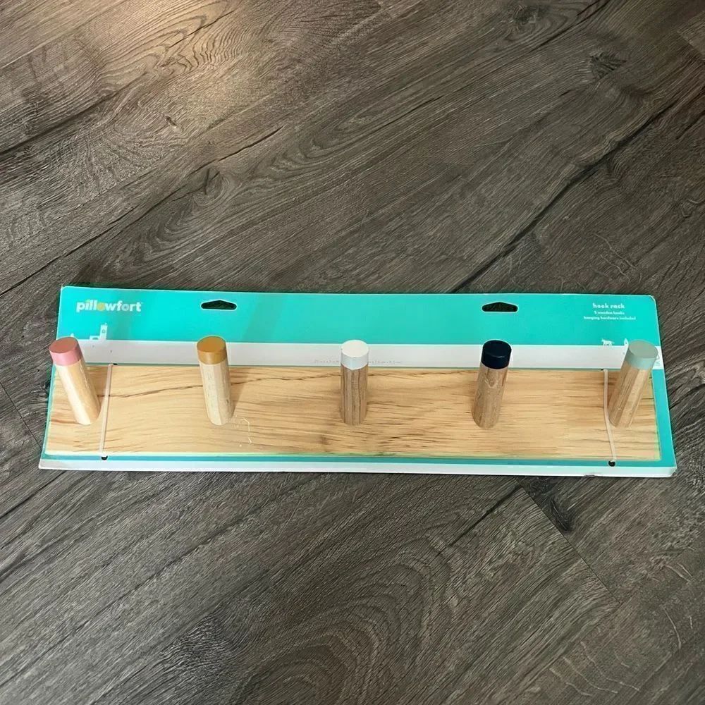 Pillowfort Painted Wood Hooks